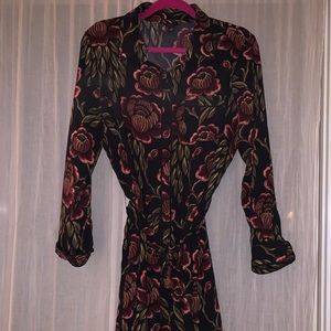 ANN TAYLOR  Tie Flower Dress